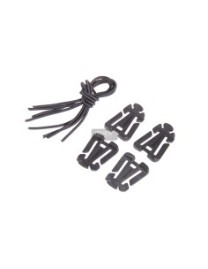 4PCS BLACK WEB DOMINATOR
