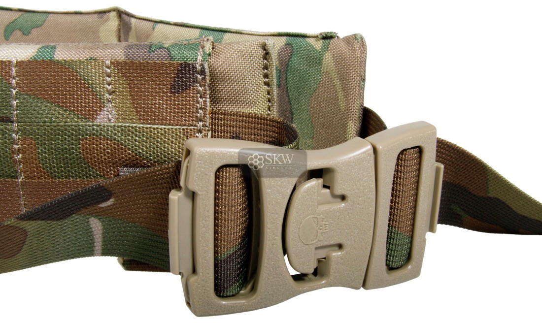 CINTURON ACOLCHADO MOLLE CON ANILLAS PARA...