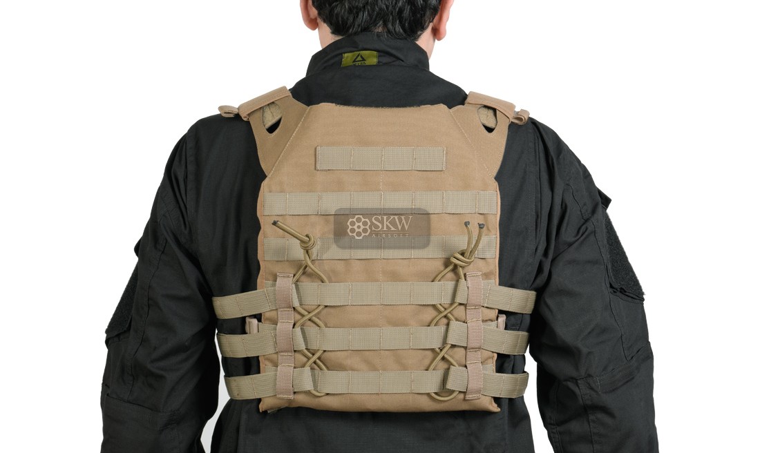 CHALECO PLATE CARRIER TAN DELTA TACTICS V18 + 2...