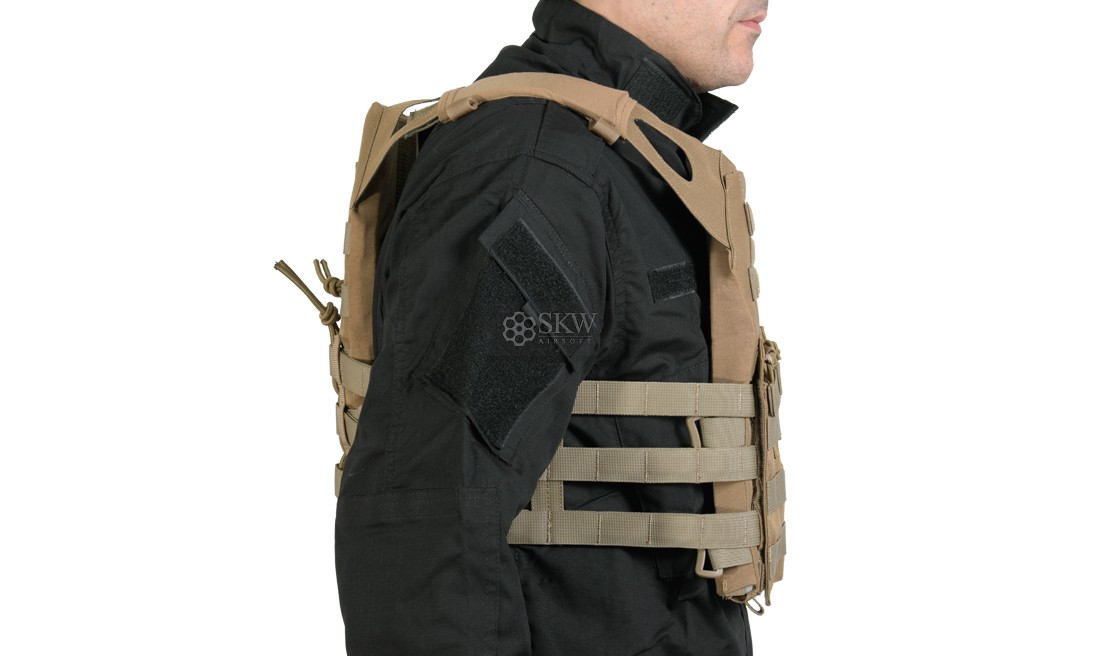 CHALECO PLATE CARRIER TAN DELTA TACTICS V18 + 2...