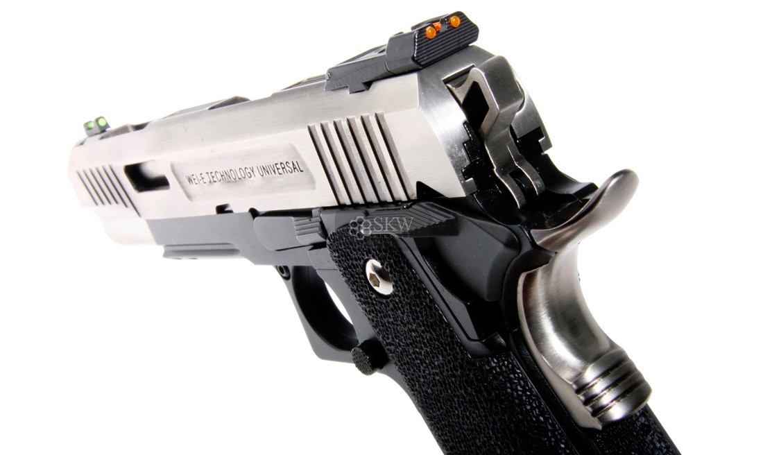 HI-CAPA 5.1 T.REX SILVER PISTOLA WE-WET-5.1TREX-SV