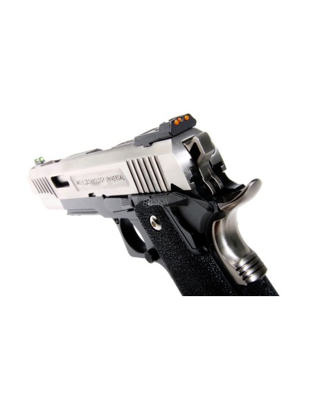 HI-CAPA 5.1 T.REX SILVER PISTOLA WE-WET-5.1TREX-SV