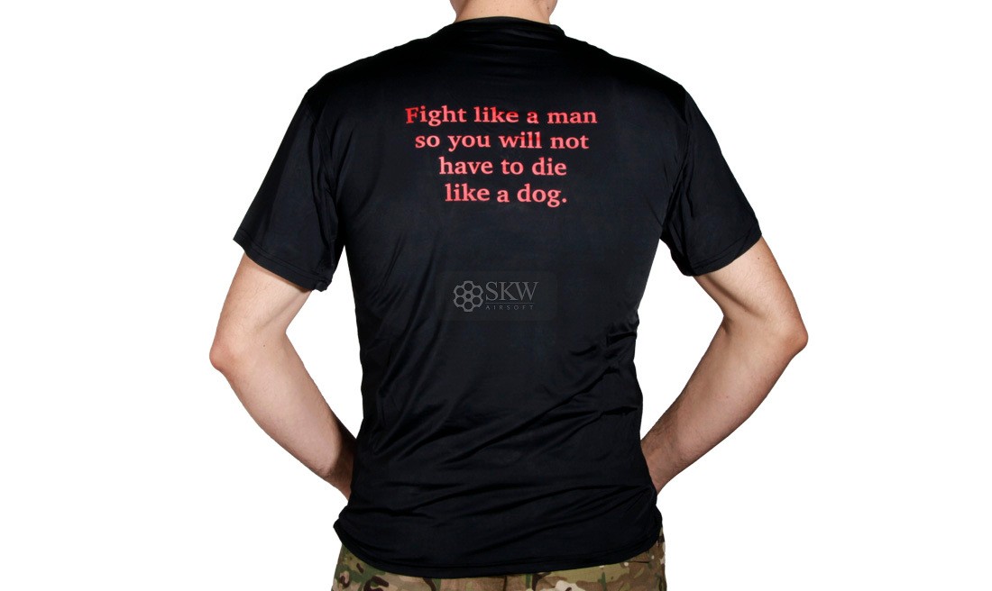 CAMISETA COMBATE TRANSPIRABLE NEGRA EMERSON