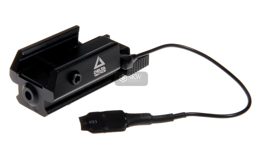 LASER ROJO CON RAIL PICATINNY DELTA TACTICS