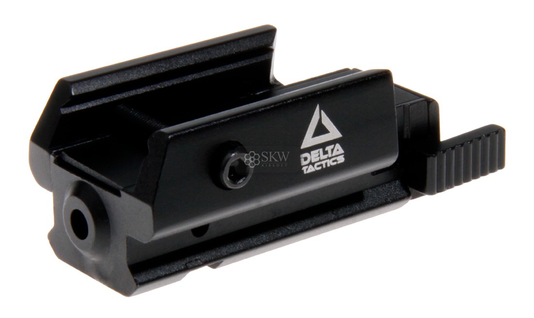LASER ROJO CON RAIL PICATINNY DELTA TACTICS