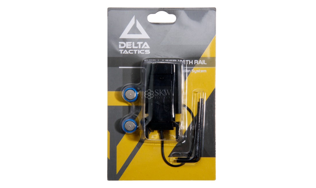 LASER ROJO CON RAIL PICATINNY DELTA TACTICS
