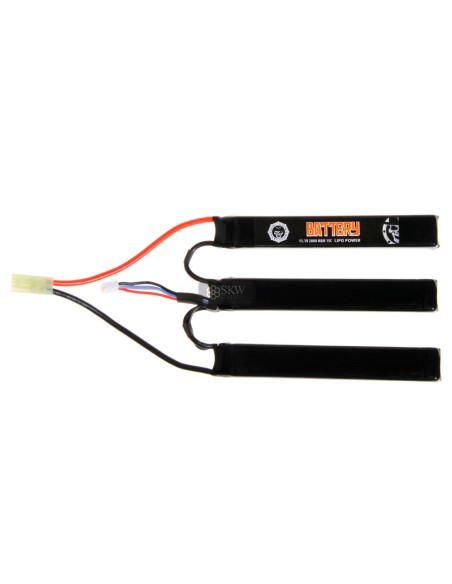 BATERIA LIPO 11.1V 2000 MAH 15C DUEL CODE
