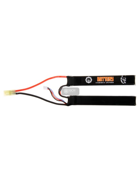 BATTERIE LIPO 7.4V 2000 MAH 15C DUEL CODE