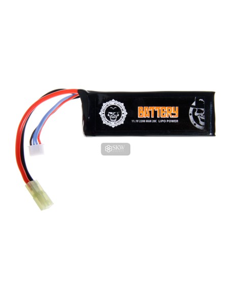BATERIA LIPO 11.1V 2200 MAH 20C DUEL CODE