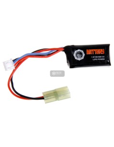 BATERIA LIPO 7.4V 300 MAH 35C DUEL CODE