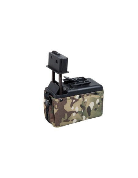 CARGADOR DRUM M249 MINI A&K 1500 RDS MTC