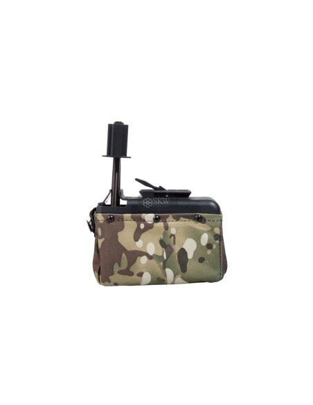 CARGADOR DRUM M249 MINI A&K 1500 RDS MTC