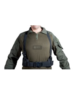CINTURON MOLLE CON TIRANTES NEGRO 2
