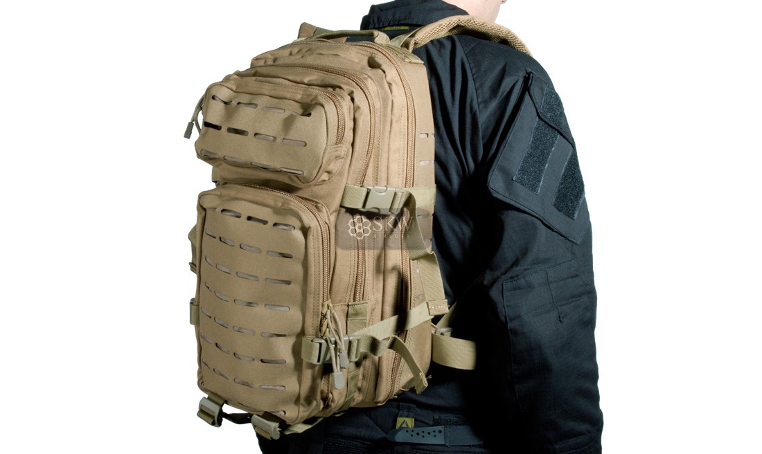 SAC À DOS COMBAT COUPE AU LASER TAN DELTA TACTICS