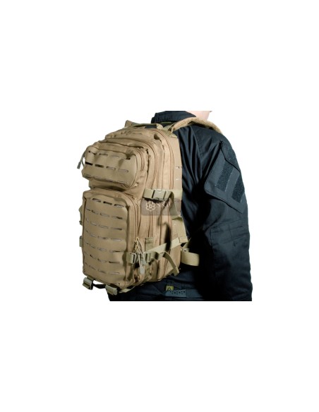 MOCHILA COMBATE COMPACT CORTE LASER TAN DELTA TACTICS