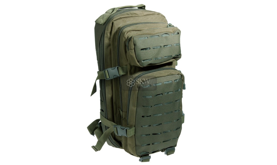 MOCHILA COMBATE COMPACT CORTE LASER WOODLAND...