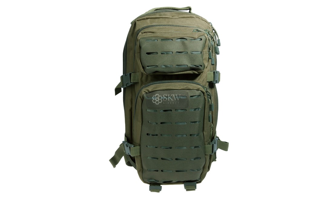 MOCHILA COMBATE COMPACT CORTE LASER WOODLAND...