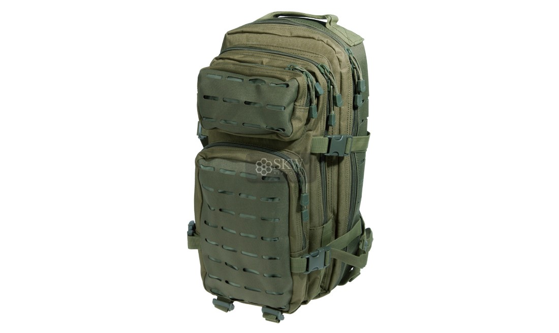 MOCHILA COMBATE COMPACT CORTE LASER WOODLAND...