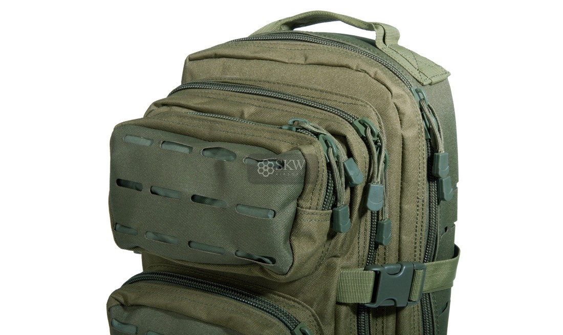 MOCHILA COMBATE COMPACT CORTE LASER WOODLAND...