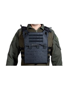 GILET PLATE CARRIER COUPE AU LASER NOIR DELTA TACTICS V18...