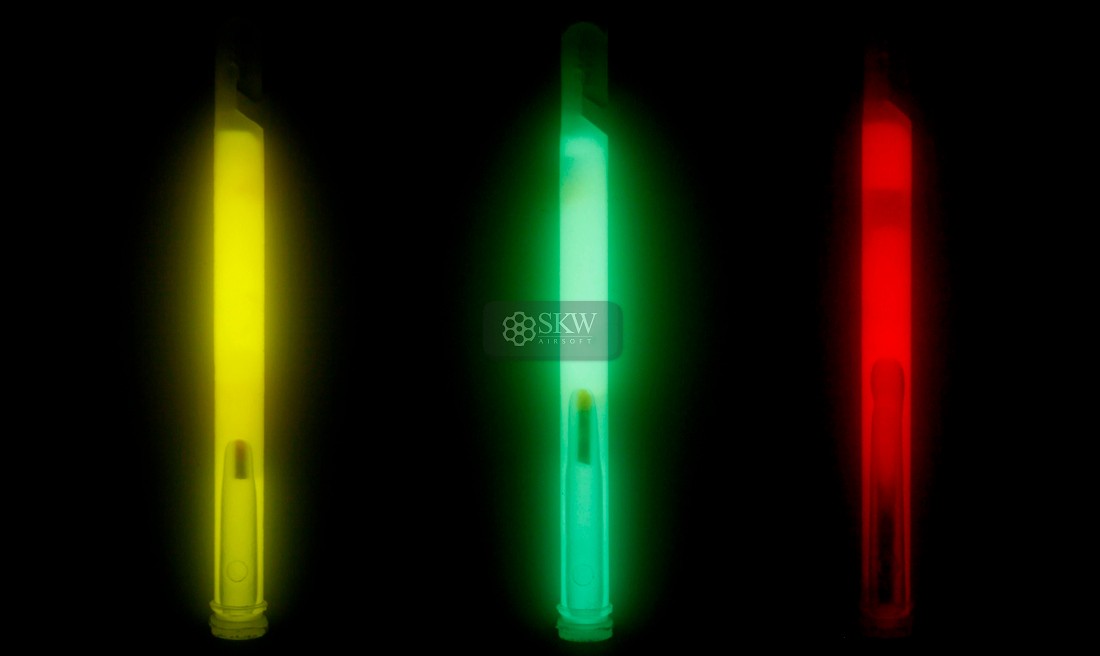 LUZ QUÍMICA VERDE 6" 12HORAS