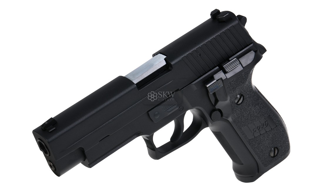 F226 CON RAIL PISTOLA GBB WE-F001A