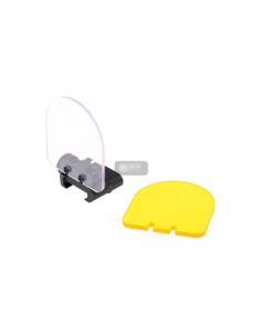 PROTECTEUR POINT ROUGE PLIABLE NOIR FMA