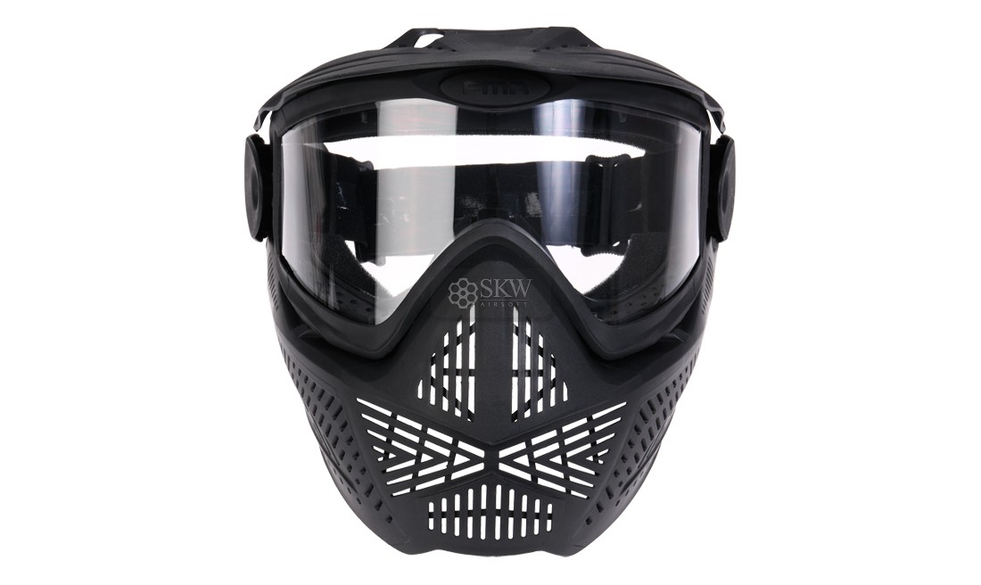 FMA F2 FULL MASK WITH SINGLE LAYER BLACK