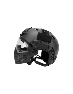 FAST HELEMET WITH MASK BLACK DELTA TACTICS 2
