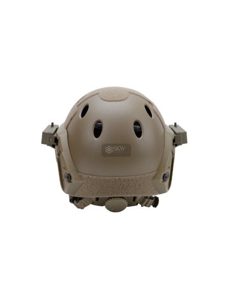CASCO TIPO FAST Y MASCARA TAN DELTA TACTICS