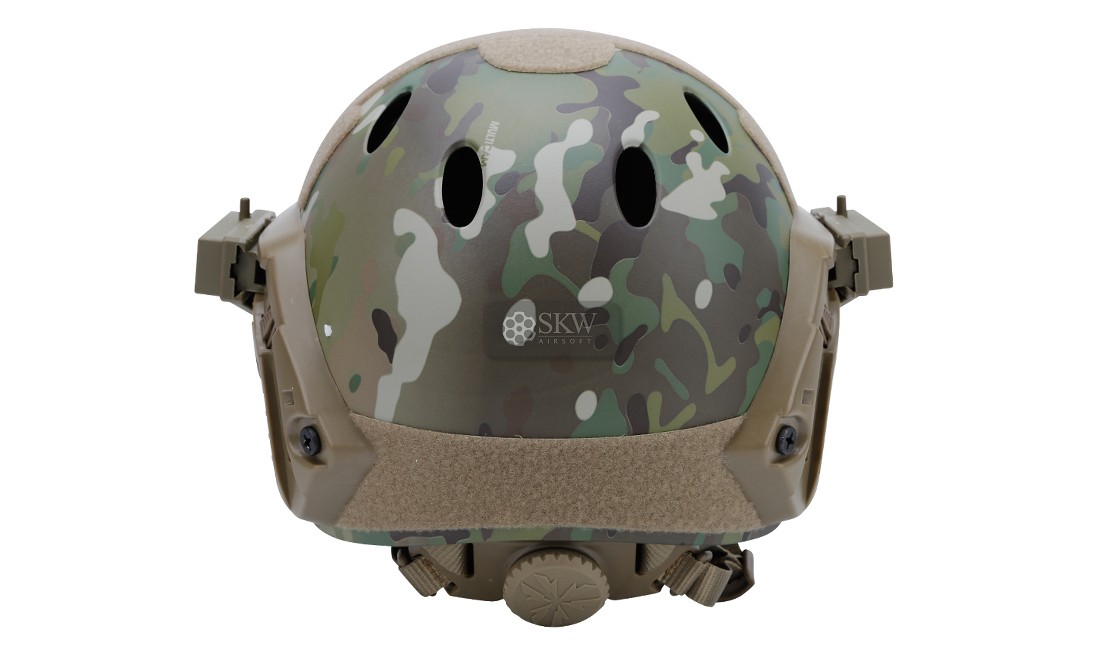 CASCO TIPO FAST Y MASCARA MTC DELTA TACTICS