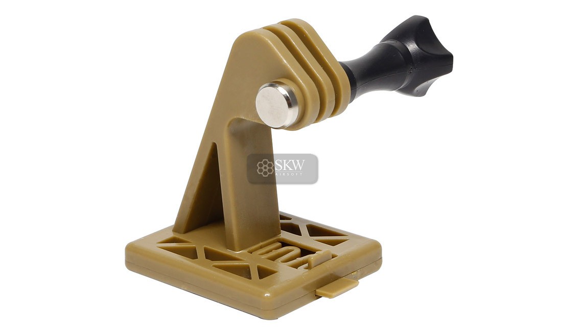 ACTION CAMERA MOUNT TAN FOR HELMET DELTA TACTICS