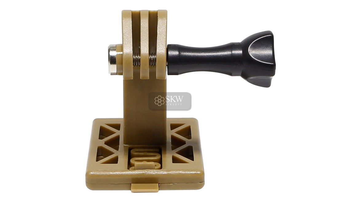 ACTION CAMERA MOUNT TAN FOR HELMET DELTA TACTICS