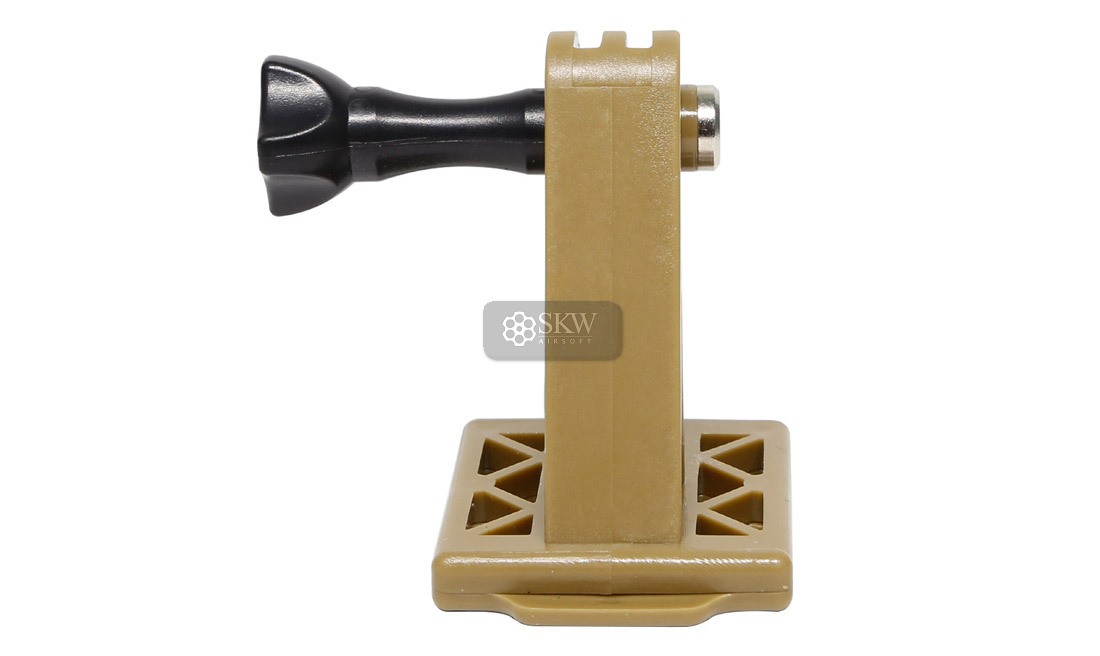 ACTION CAMERA MOUNT TAN FOR HELMET DELTA TACTICS