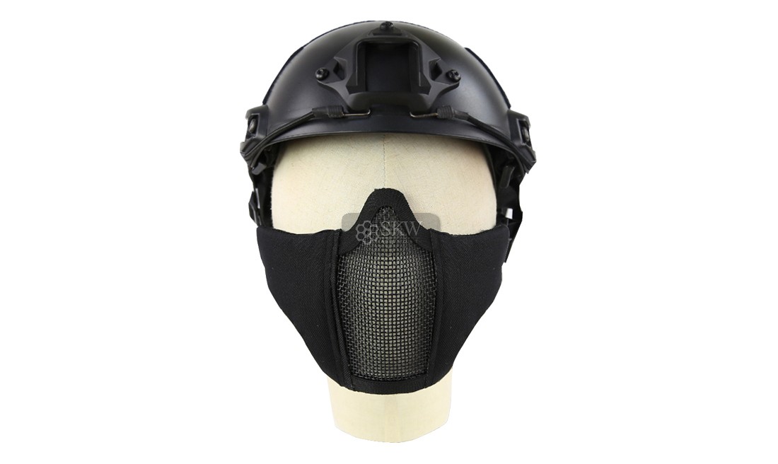 MASQUE V2 POUR CASQUE NOIR DELTA TACTICS
