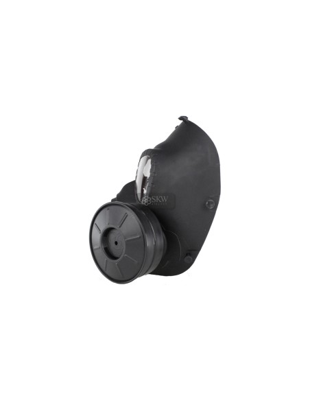 MASQUE CHIMIQUE 2 VENTILATEURS NOIR DELTA TACTICS