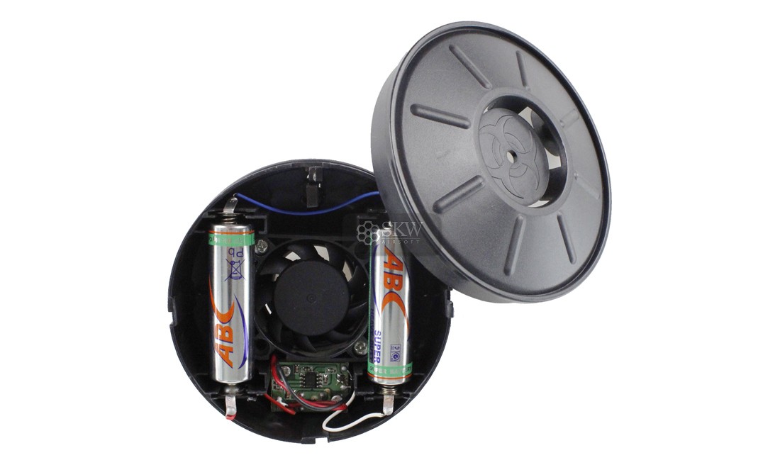 MASQUE CHIMIQUE 2 VENTILATEURS NOIR DELTA TACTICS