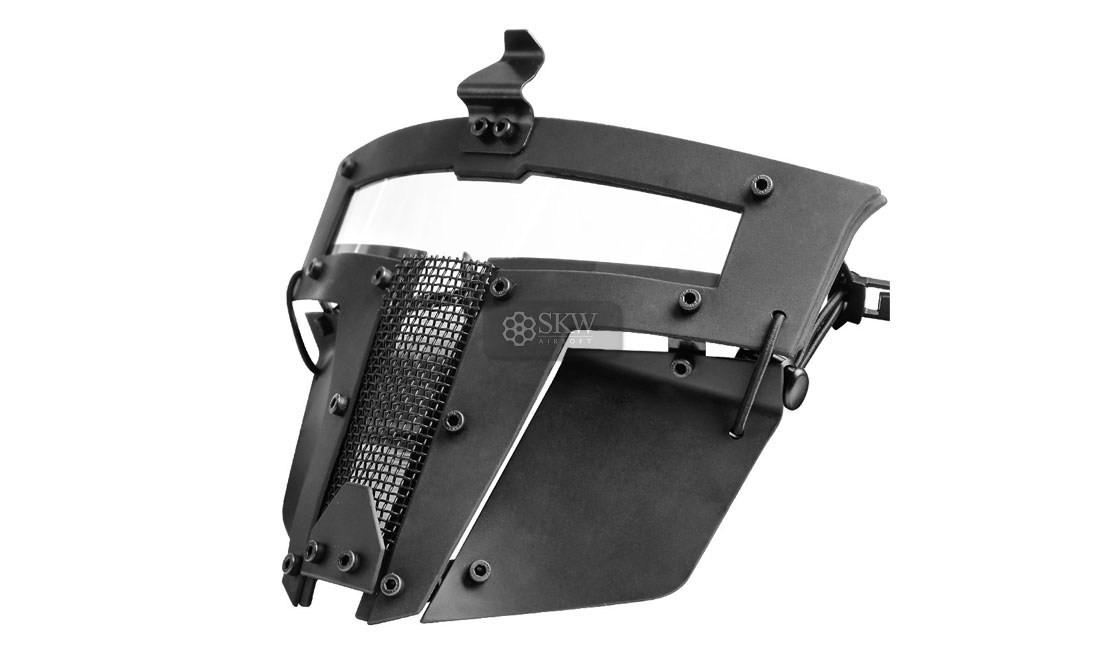 MASQUE COMPLET POUR CASQUE NOIR DELTA TACTICS