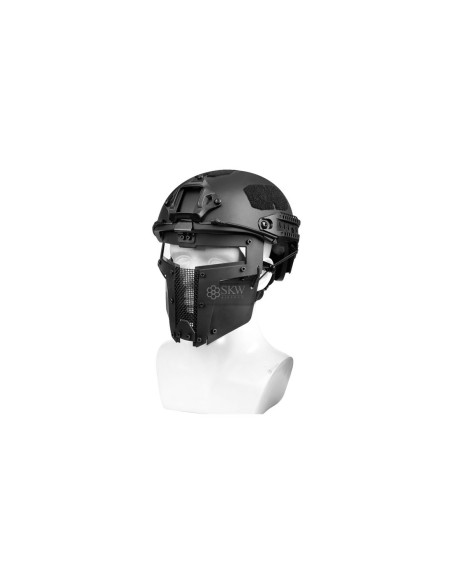MASQUE COMPLET POUR CASQUE NOIR DELTA TACTICS