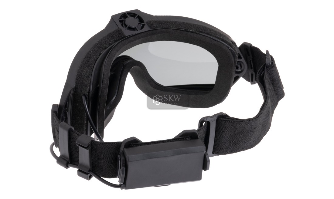 GOGGLE REGULABLE CON VENTILADOR NEGRA FMA