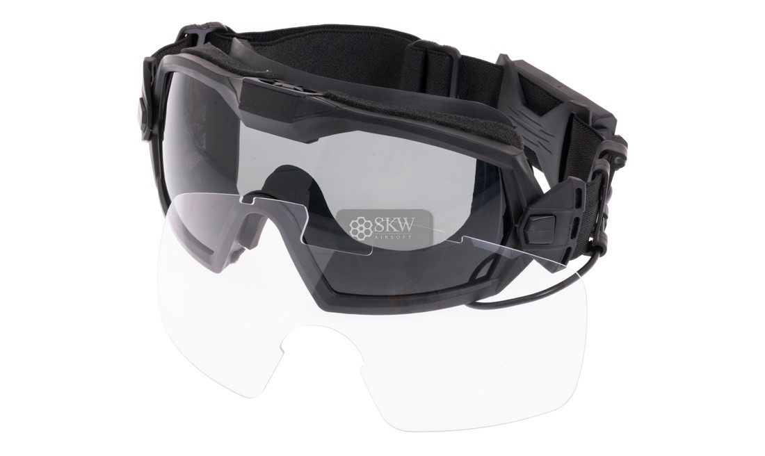 GOGGLE REGULABLE CON VENTILADOR NEGRA FMA