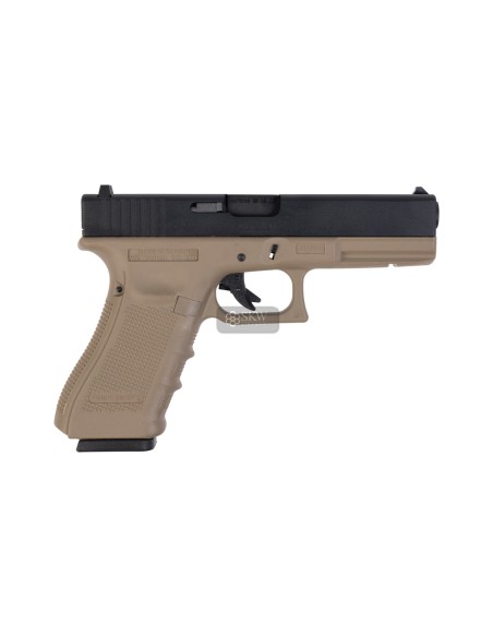 MK1 GEN4 NEGRA/TAN PISTOLA GBB WE-G001B-TAN WE