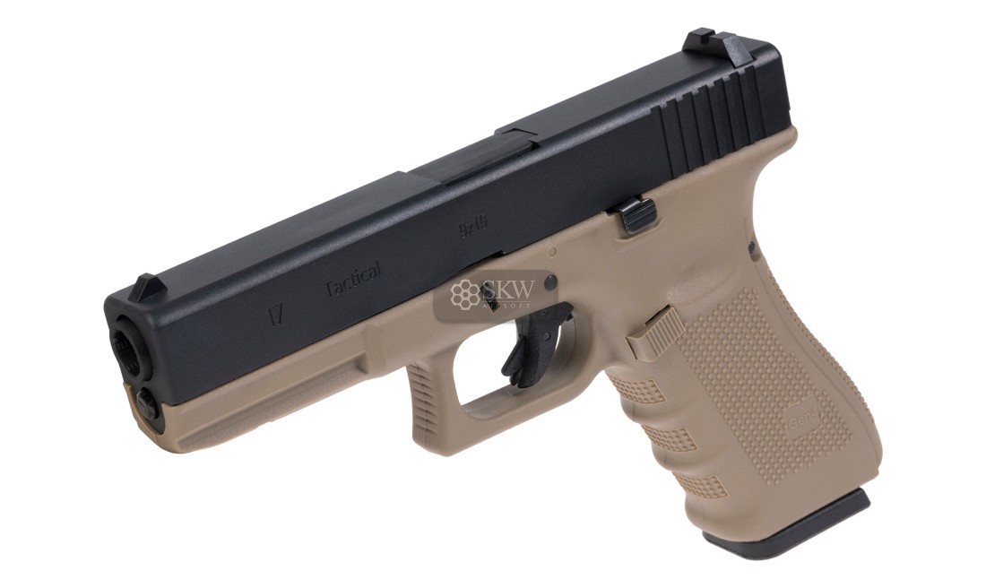 MK1 GEN4 NEGRA/TAN PISTOLA GBB WE-G001B-TAN WE