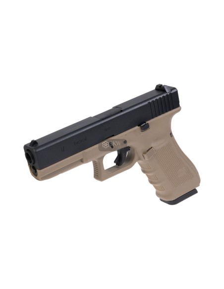 MK1 GEN4 NEGRA/TAN PISTOLA GBB WE-G001B-TAN WE