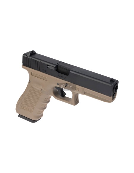 MK1 GEN4 NEGRA/TAN PISTOLA GBB WE-G001B-TAN WE