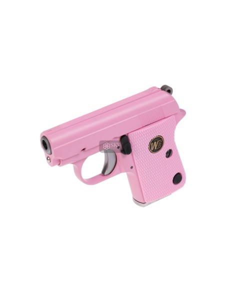 MINI 25 PISTOLA PINK GBB WE-CT001-PK WE