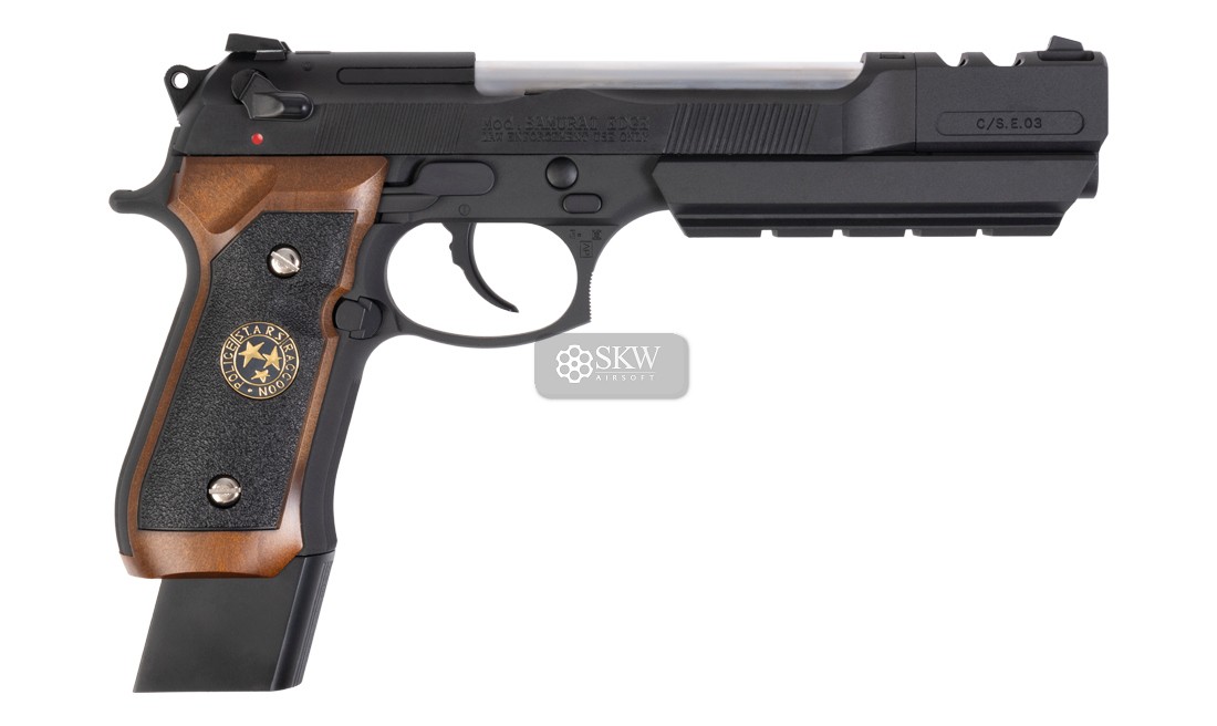 BIOHAZARD CUSTOM PISTOLET GBB WE-M92-SPL-1 -...