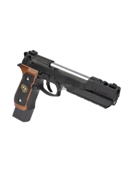 BIOHAZARD CUSTOM PISTOLET GBB WE-M92-SPL-1 - BROWN WE
