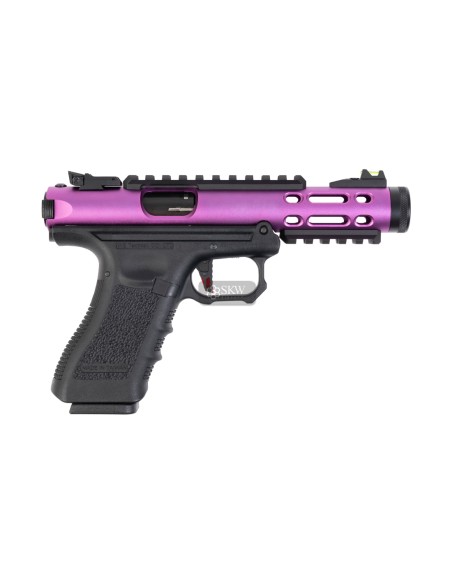 GALAXY PISTOLA PURPLE GBB WE-GX01-PL WE