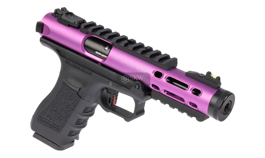 GALAXY PISTOLA PURPLE GBB WE-GX01-PL WE